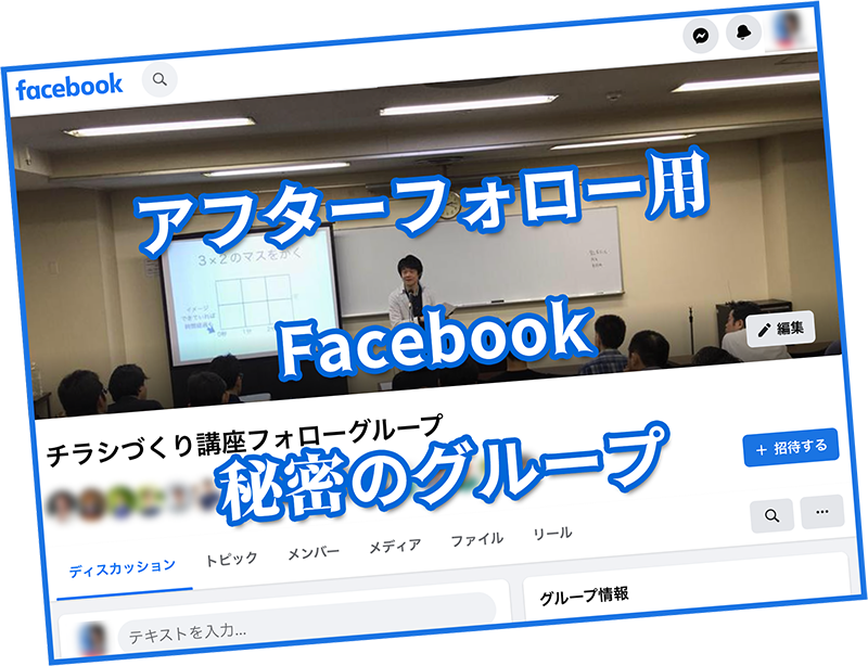 Facebook秘密のグループ